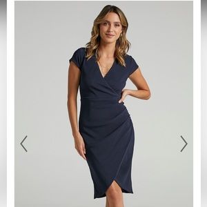 NWT Showpo Navy Dress